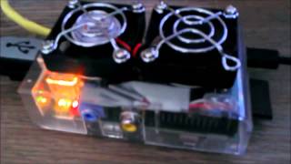 Raspberry Pi 5V fans cooling [upl. by Esilrac]