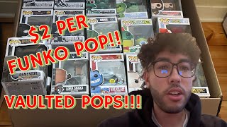 Buying a Lot of Funko Pops for 2 EACH Vaulted Pops [upl. by Sommers]