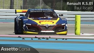 Assetto Corsa Renault RS01 vs Paul Ricard [upl. by Aramac]