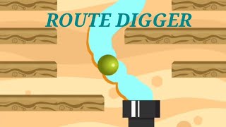 ROUTE DIGGER game games gaming mobilegame simplegames puzzlegame colorful colorfulgames [upl. by Mussman]