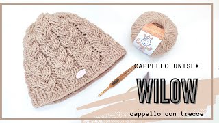 TUTORIAL Wilowcappello trecce unisex [upl. by Benni538]