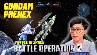 GUNDAM PHENEX  MOBILE SUIT GUNDAM BATTLE OPERATION 2 [upl. by Rodavlas]