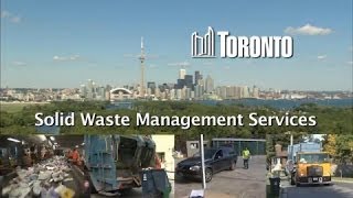 Planning for tomorrow Torontos long term waste resource management strategy [upl. by Ys]