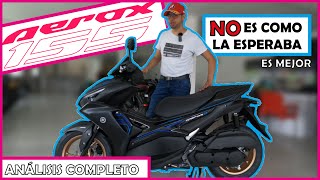 Yamaha AEROX 155  Todos sus Detalles  Precio Final [upl. by Erlene]