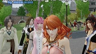 GTA 4 Final Fantasy XIII Girls [upl. by Willock]