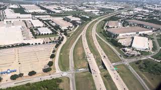 Final approach and landing Dallas Fort Worth [upl. by Nayve674]