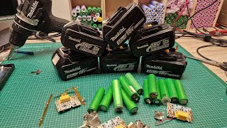 Makita 18V Akku Reparatur 🔋 [upl. by Vickey]