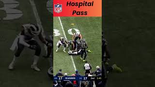 quotNFL Hospital Passes 💥  NFL BigHits HardHits FootballHighlights NFLHits Tackles [upl. by Ientirb342]