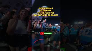 BICIBANDIDO EN EL OBELISCO 🎥 FESTEJOS RACING CLUB CAMPEÓN DE LA SUDAMERICANA 2024 [upl. by Lalat]