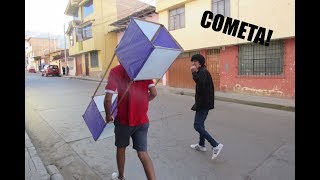 COMO HACER UNA COMETA  VLOG  Luis Saldaña [upl. by Casteel]