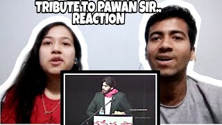 MASSU MARANAM PAWAN KALYAN VERSION  JANASENA CHIEF TRIBUTE  ALLROUNDERGEEKY REACTION [upl. by Phelia319]