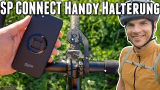 SP Connect SmartphoneHalterung  FahrradHandyhalterung im Praxistest [upl. by Htebzil]