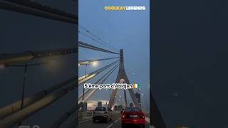 🇨🇮5 ème pont dAbidjan Côte dIvoire la Tour F Ivory Coast Abidjan city tour vlog Abidjan [upl. by Acirret]