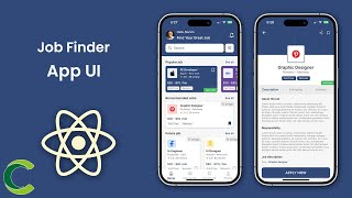 Job Finder amp Resume App Template in React Native  FindJob [upl. by Assek]