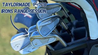 TaylorMade P7CB Iron Testing w Commentary [upl. by Devonne]