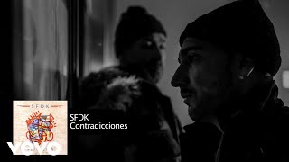 SFDK  Contradicciones Lyric Video Oficial [upl. by Grannias]