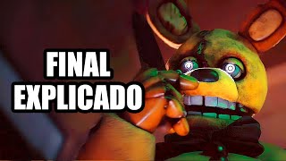 5 Nights at Freddys FINAL EXPLICADO FNAF Película [upl. by Esra]