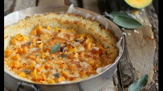 Torta di riso con zucca e taleggio [upl. by Nahgeam]