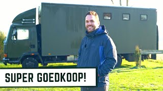 Goedkoop wonen in een VRACHTWAGEN [upl. by Butch728]