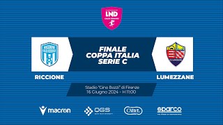 FINALE COPPA ITALIA SERIE C FEMMINILE  RICCIONELUMEZZANE [upl. by Collier808]