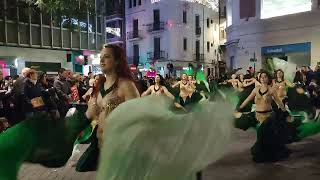 danza del vientre fiestas Magdalena Castellón 2024 [upl. by Lerrehs138]