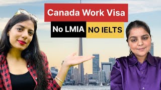 She got Canada work visa without LMIA and IELTS  IEC step by step process [upl. by Aonian]