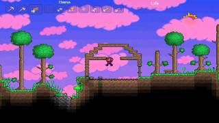 Adventures in Terraria Ep 001  New Terraria Lets Play [upl. by Wolsky]