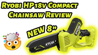 Ryobi 8 HP Compact Chainsaw Review The real test diy homedepot trending RYOBITOOLSUSA awesome [upl. by Nilknarf]