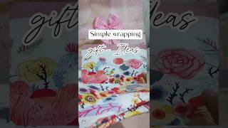 Wrapping Idea  cellophane 🎀🤍 gift cellophane gift christmas diy cuties floral craft [upl. by Barling]