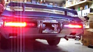 1972 Buick GS LED tail lights [upl. by Noskcire59]