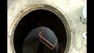 Application of Masterseal SP 120 inside manholes [upl. by Aynatahs]