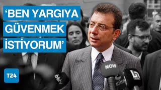 Bakan Kurumla yaptığı görüşmeye dair İmamoğlu Pozitif yaklaşımda bulundular [upl. by Sliwa]