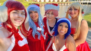 Holiday matsuri convention cosplay vlog ❤️🎅 [upl. by Mylor]