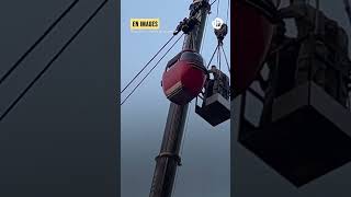 Des passagers bloqués dans le téléphérique de Jounieh [upl. by Ardine]