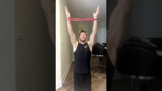 Resistance band pull down [upl. by Pearce]