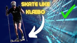 Technique Analysis Of Johannes Høsflot Klæbo  Skate [upl. by Nipahc]