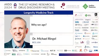 Michael Ringel at ARDD2024 Why we age [upl. by Ahsinad789]