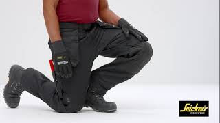 Snickers Workwear  6224 Durable work trousers with holster pockets [upl. by Iblok446]