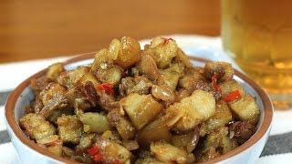 Crispy Pork Sisig  Filipino Sisig Recipe  How To Make Filipino Sisig [upl. by Calen]