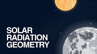 solar radiation geometry [upl. by Bland]