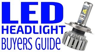 LED Car Headlights Buyers Guide What To Look For What To Avoid With Nighteye H4 Bulbs [upl. by Lennaj]