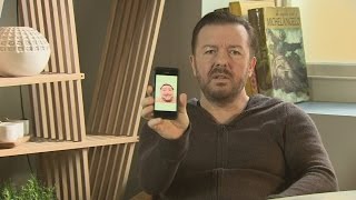 Special Correspondents Ricky Gervais does an epic Face Swap [upl. by Herod]