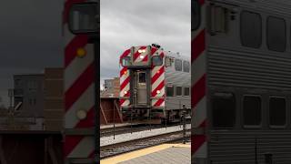 Metra 416 deadheads through 35th metra [upl. by Rocray]