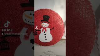 CUADROS NAVIDEÑOS CON CARTÓN 🎄🎅navidad adornosdenavidad christmas decoration manualidades [upl. by Ablem]