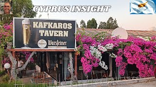 Kafkaros Taverna Protaras Cyprus  Cypriot Food at its Best [upl. by Lednic]