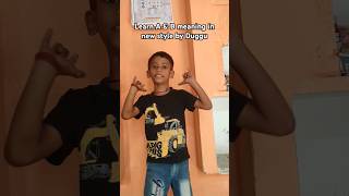 learn A amp B meaning in new style by Duggu 🔥trendingshorts children abcd twotuckgom techrising [upl. by Hterrag]