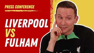 Liverpool vs Fulham  Pep Lijnders PreMatch Press Conference Carabao Cup [upl. by Aihtak694]