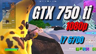 GTX 750 ti  Fortnite Chapter 4 Season 2  1080p  Performance Mode FPS BOOST Graphics Settings [upl. by Marigolde406]