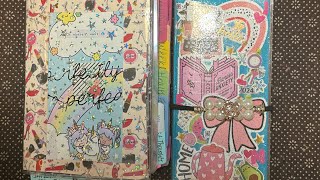 Decorating pages in my planner📚 morning chat [upl. by Hsirap]