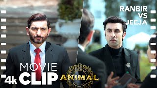 ANIMAL SCENE 3 Ranbir VS Jeeja🔥  The Khandaani Attitude  Ranbir K Anil K Sandeep V Bhushan K [upl. by Llednik]